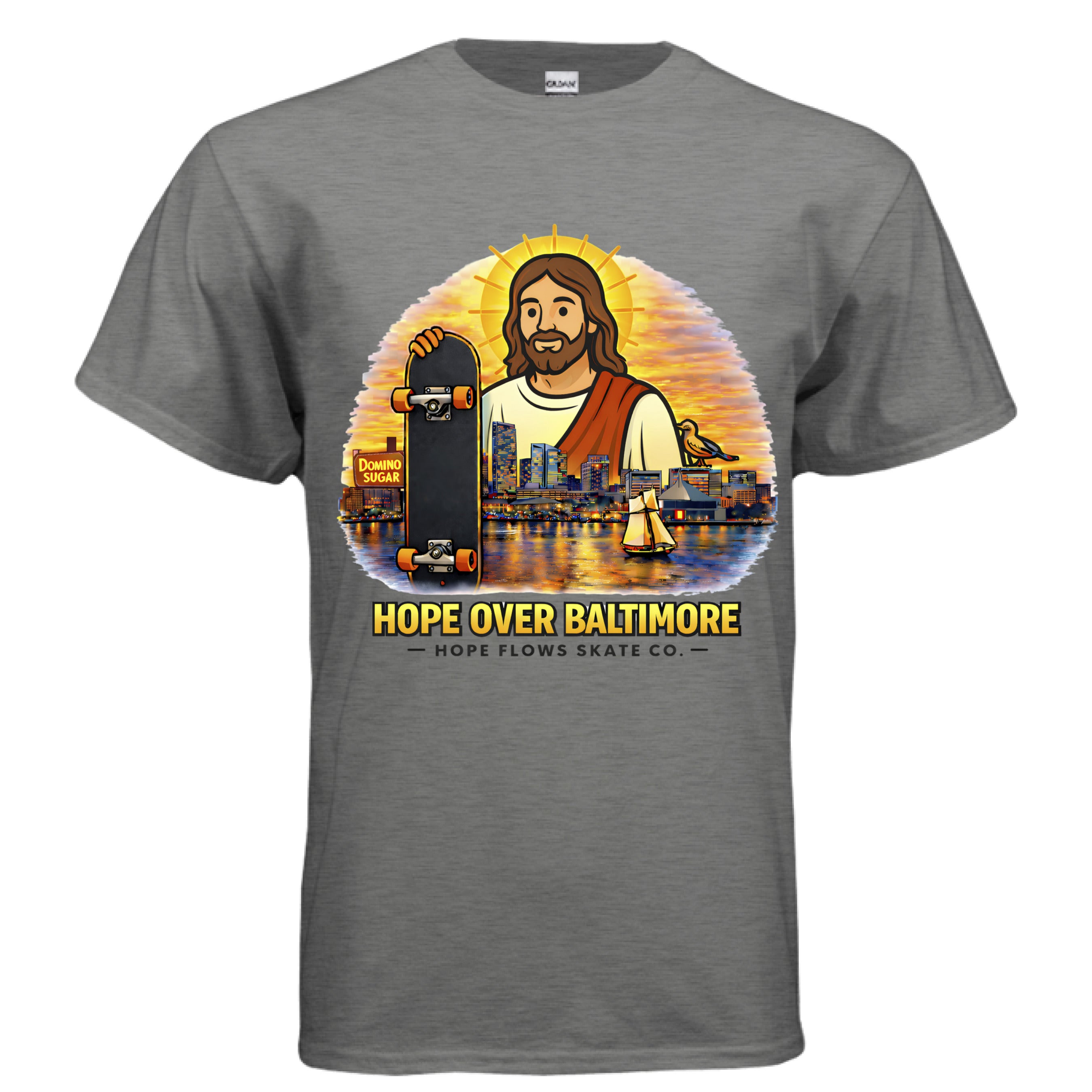 GRAPHITE HEATHER - FRONT